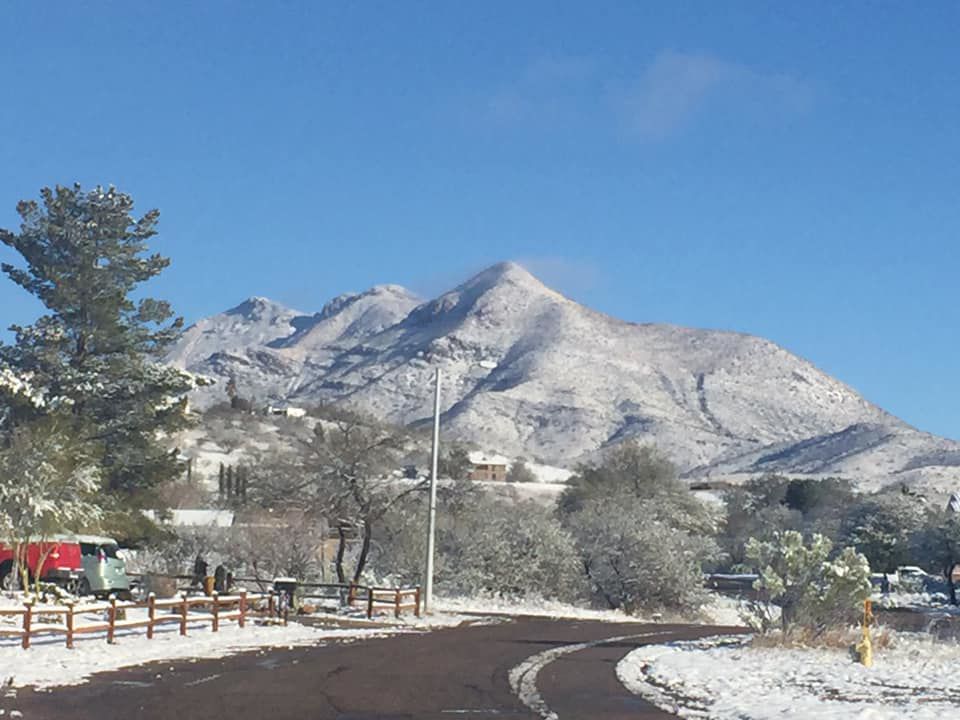 Snow in Rio Rico